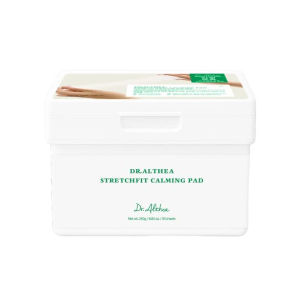 Купити Заспокійливі тонер-пади з центеллою та цинком для обличчя та шиї Dr. Althea Stretchfit Calming Pad на Elune.com.ua