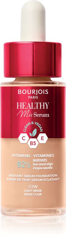 Купити Легкий тональний крем для природнього вигляду bourjois healthy mix serum на Elune.com.ua