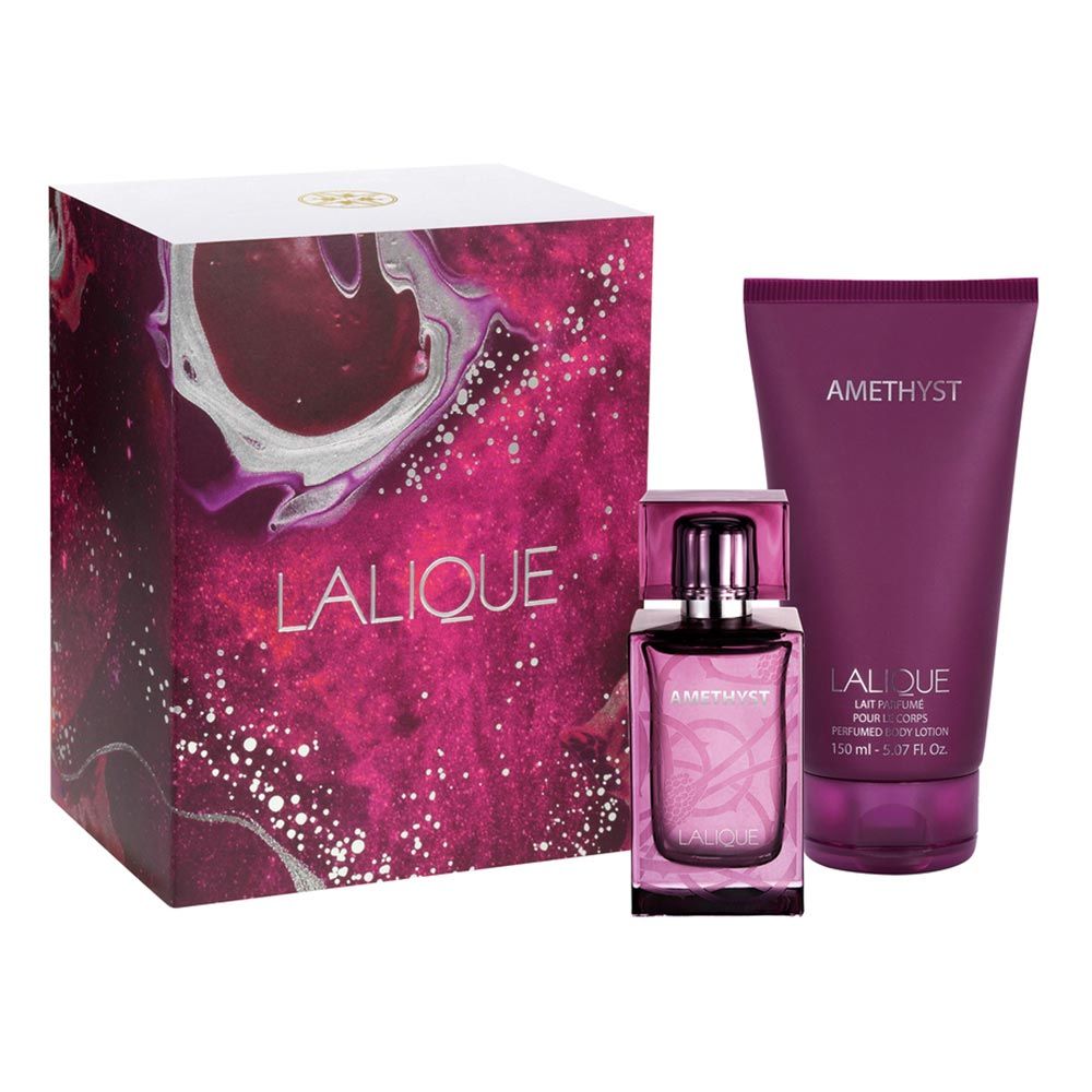 Купити Набір Lalique Amethyst (edp 50ml+b/lot 150ml) на Elune.com.ua
