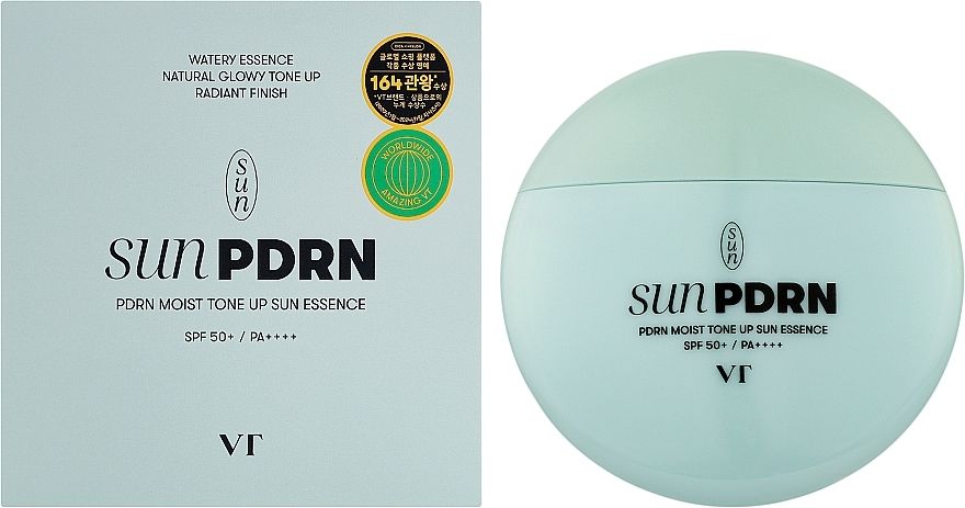 Купити Сонцезахисна есенція VT Cosmetics Sun PDRN Moist Tone Up Sun Essence SPF50+ PA++++ на Elune.com.ua