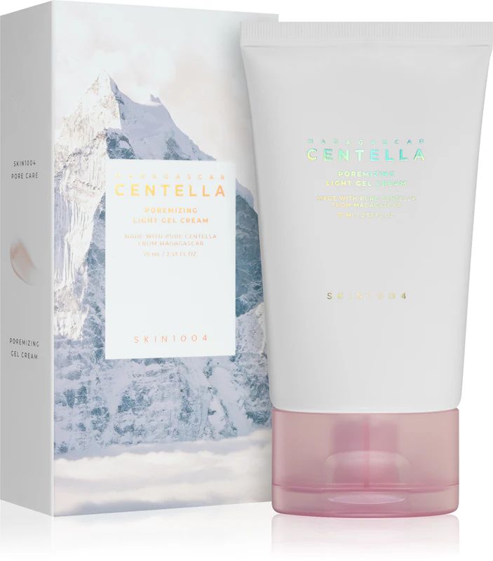 Купити Легкий гелевий крем для розгладження шкіри та звуження пор SKIN1004 Madagascar Centella Poremizing Light Gel Cream на Elune.com.ua
