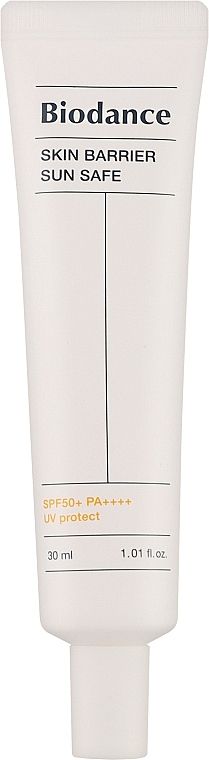 Купити Крем сонцезахисний Biodance Skin Barrier Sun Safe SPF 50+ PA++++ UV Protect на Elune.com.ua