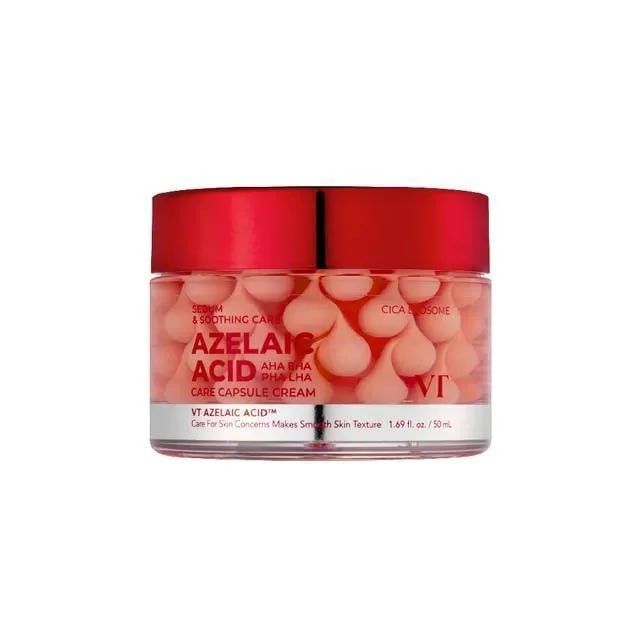 Купити Капсульний крем з азелаїновою кислотою VT Cosmetics Azelaic Acid Care Capsule Cream на Elune.com.ua