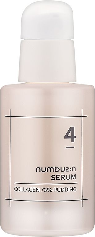 Купити Кремова сироватка для обличчя з колагеном Numbuzin No.4 Collagen 73% Pudding Serum на Elune.com.ua