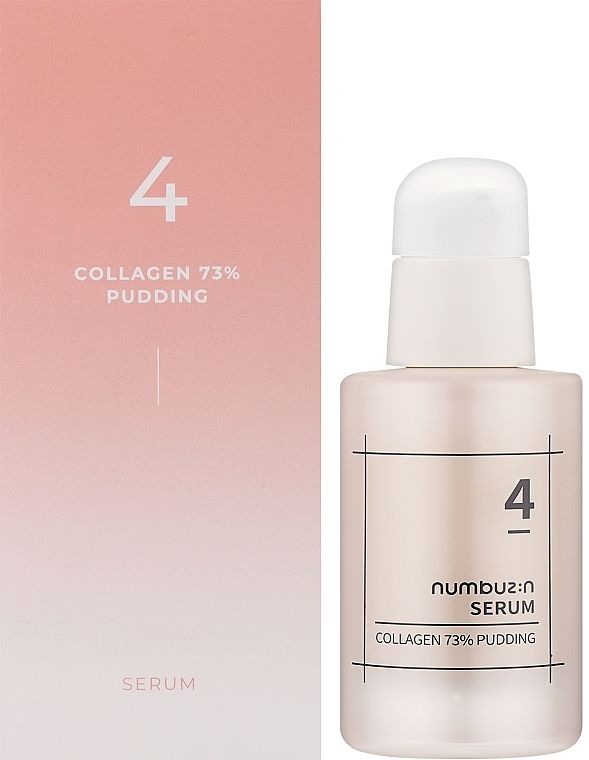 Купити Кремова сироватка для обличчя з колагеном Numbuzin No.4 Collagen 73% Pudding Serum на Elune.com.ua