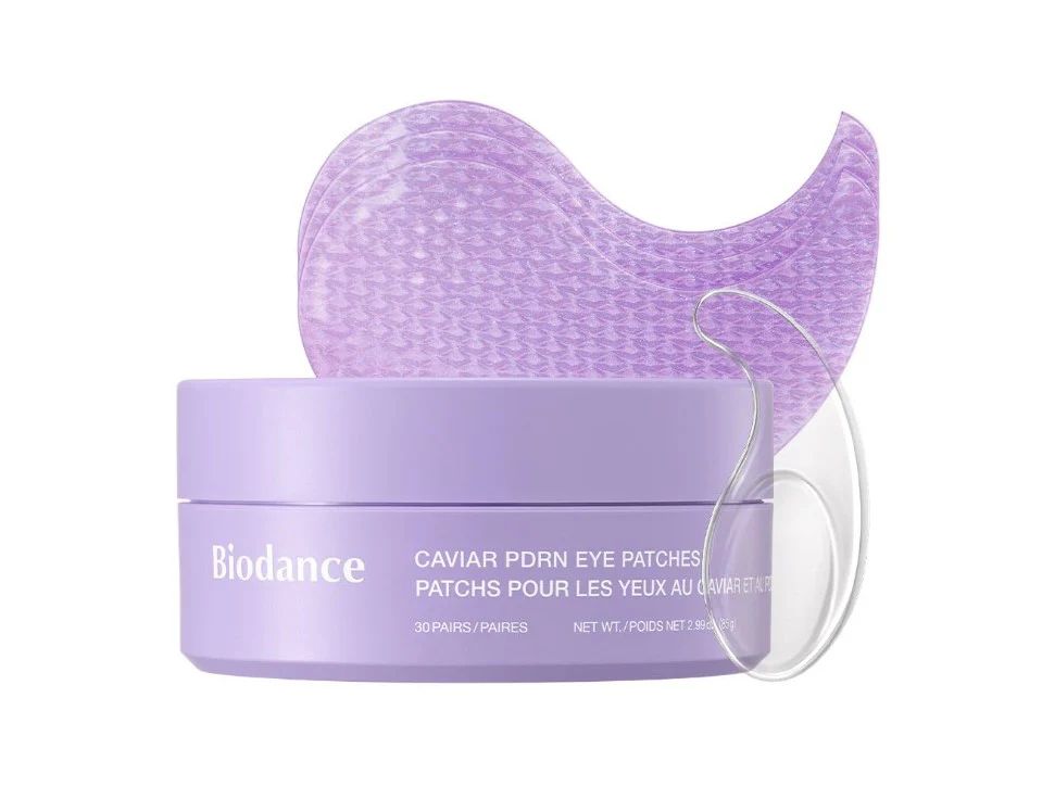 Купити Патчі для зони навколо очей з екстрактом ікри та PDRN Biodance Caviar PDRN Eye Patches на Elune.com.ua