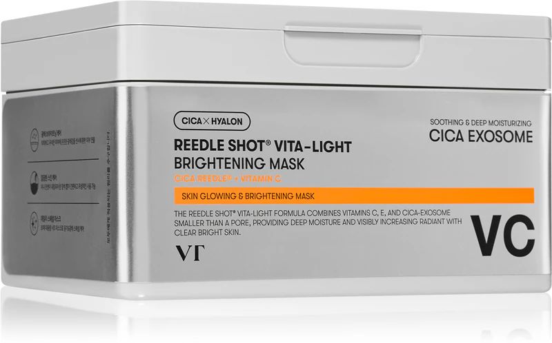 Купити Набір освітлювальних тканинних масок VT Cosmetics Reedle Shot Vita-Light Brightening Mask на Elune.com.ua