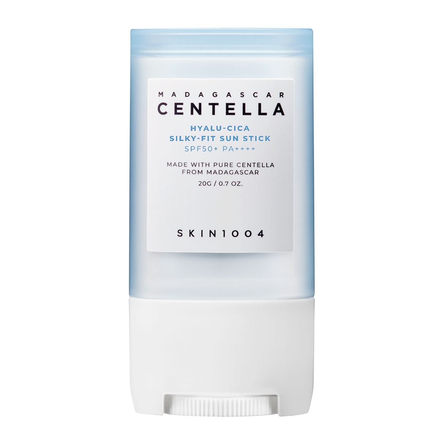 Купити Захисний зволожуючий стік для губ та щік SPF 50+ SKIN1004 Madagascar Centella Hyalu-Cica Silky-Fit Sun Stick на Elune.com.ua