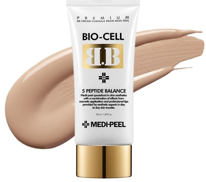 Купити ВВ-крем для обличчя Medi Peel BB Cream Bio-Cell 5 Peptide Balance 50 мл на Elune.com.ua