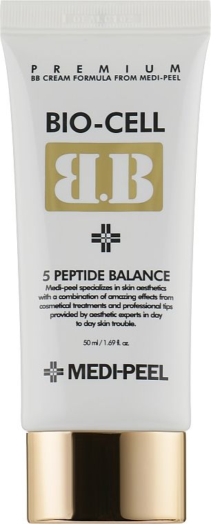 Купити ВВ-крем для обличчя Medi Peel BB Cream Bio-Cell 5 Peptide Balance 50 мл на Elune.com.ua