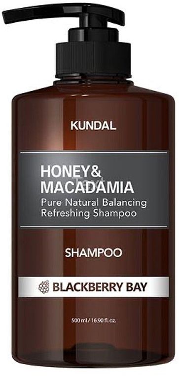 Купити Шампунь відновлюючий "Ожина & Лавр" Kundal Honey & Macadamia Shampoo Blackberry Bay на Elune.com.ua