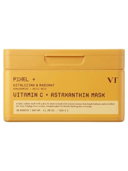 Купити Маска з вітаміном С та астаксантином VT Cosmetics Vitamin C Astaxanthin Mask на Elune.com.ua