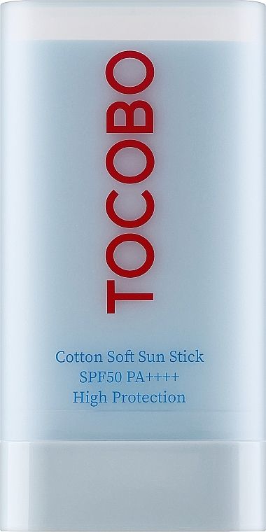 Купити Сонцезахисний стік для обличчя TOCOBO Cotton Soft Sun Stick SPF50+ PA++++ на Elune.com.ua
