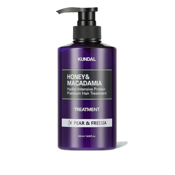 Купити Кондиціонер для волосся "Груша Фрезія" Kundal Honey&Macadamia Protein Hair Treatment Pear&Freesia на Elune.com.ua