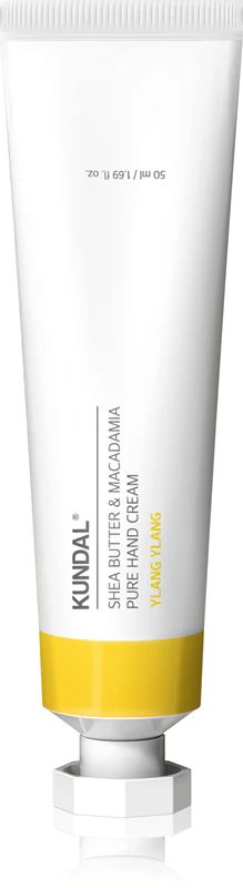 Купити Крем для рук "Іланг" Kundal Shea Butter & Macadamia Pure Hand Cream Ylang на Elune.com.ua