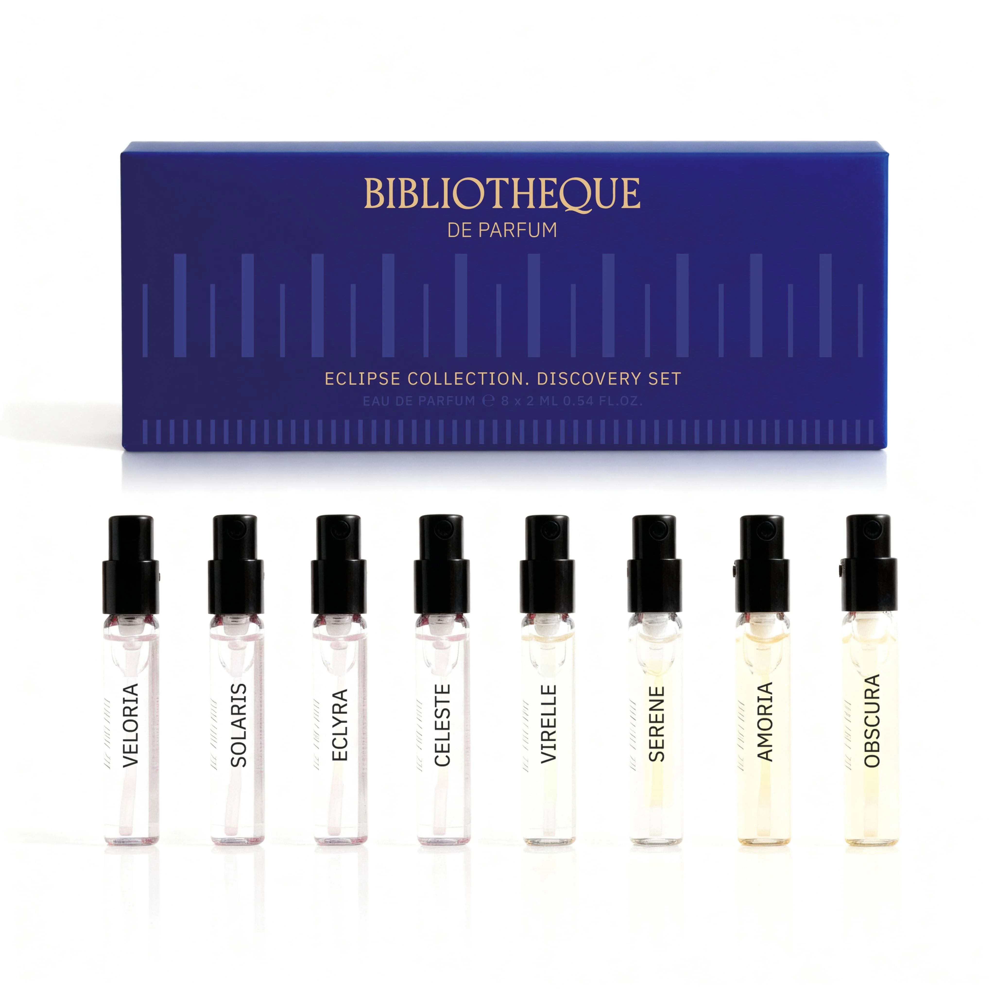 Купити Набір Bibliotheque de Parfum Discovery Set Eclipse (edp 8x2 мл) на Elune.com.ua