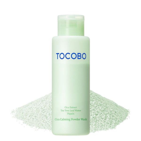 Купити Ензимна пудра для глибокого очищення чутливої шкіри Tocobo Cica Calming Powder Wash на Elune.com.ua