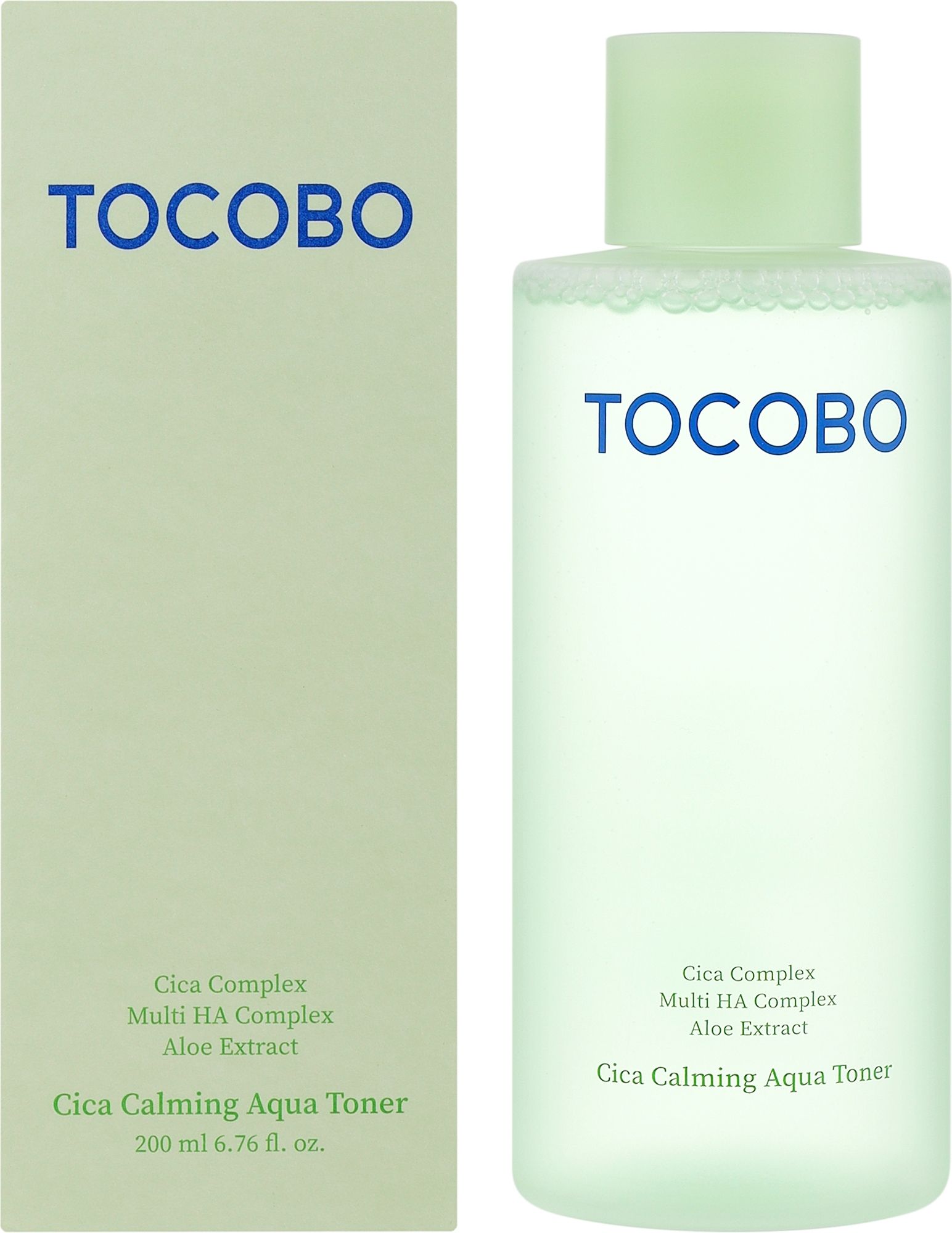 Купити Заспокійливий тонер для обличчя з центелою Tocobo Cica Calming Aqua Toner на Elune.com.ua