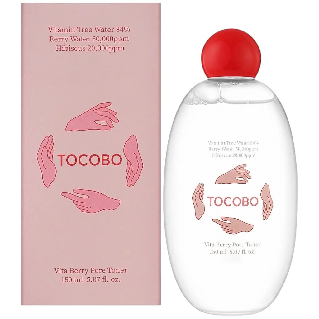 Купити Ягідний тонер для звуження пор TOCOBO Vita Berry Pore Toner на Elune.com.ua