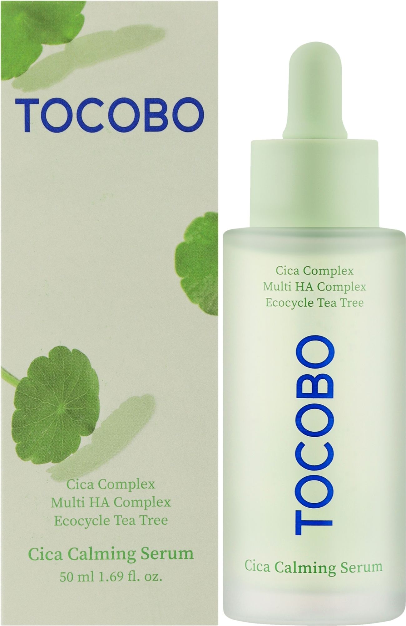 Купити Заспокійлива сироватка для обличчя Tocobo Cica Calming Serum на Elune.com.ua