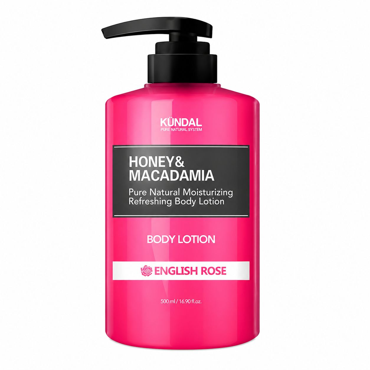 Купити Лосьйон для тіла "Англійська троянда" Kundal Honey & Macadamia Pure Body Lotion English Rose на Elune.com.ua