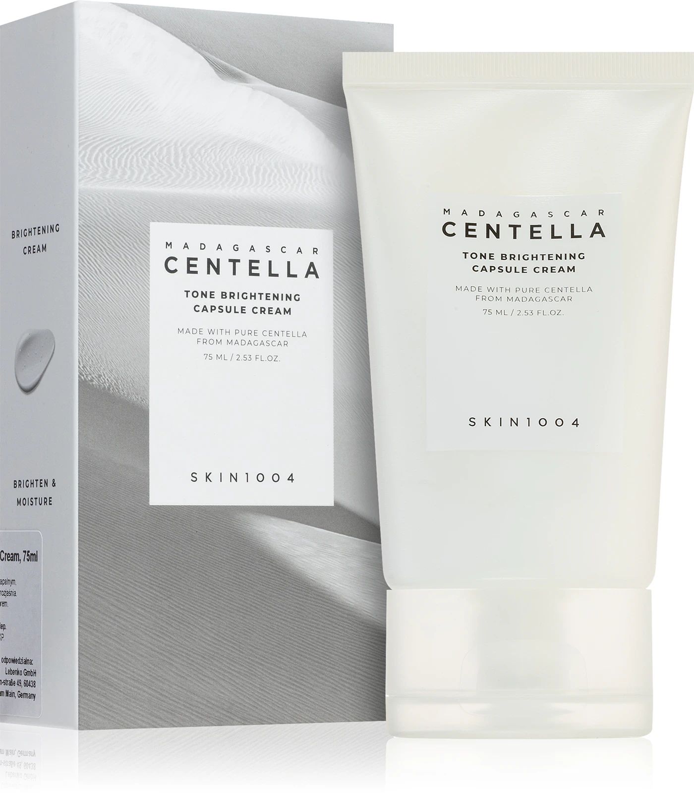 Купити Відновлювальний і освітлювальний крем SKIN1004 Madagascar Centella Tone Brightening Capsule Cream на Elune.com.ua