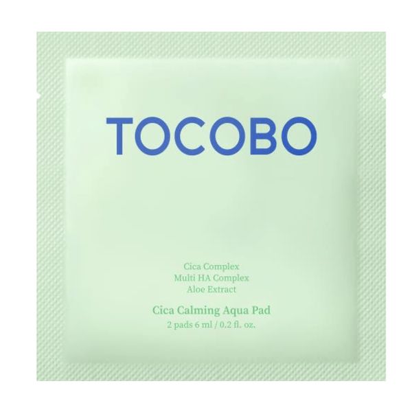 Купити Заспокійливі педи для обличчя TOCOBO Cica Calming Aqua Pad на Elune.com.ua