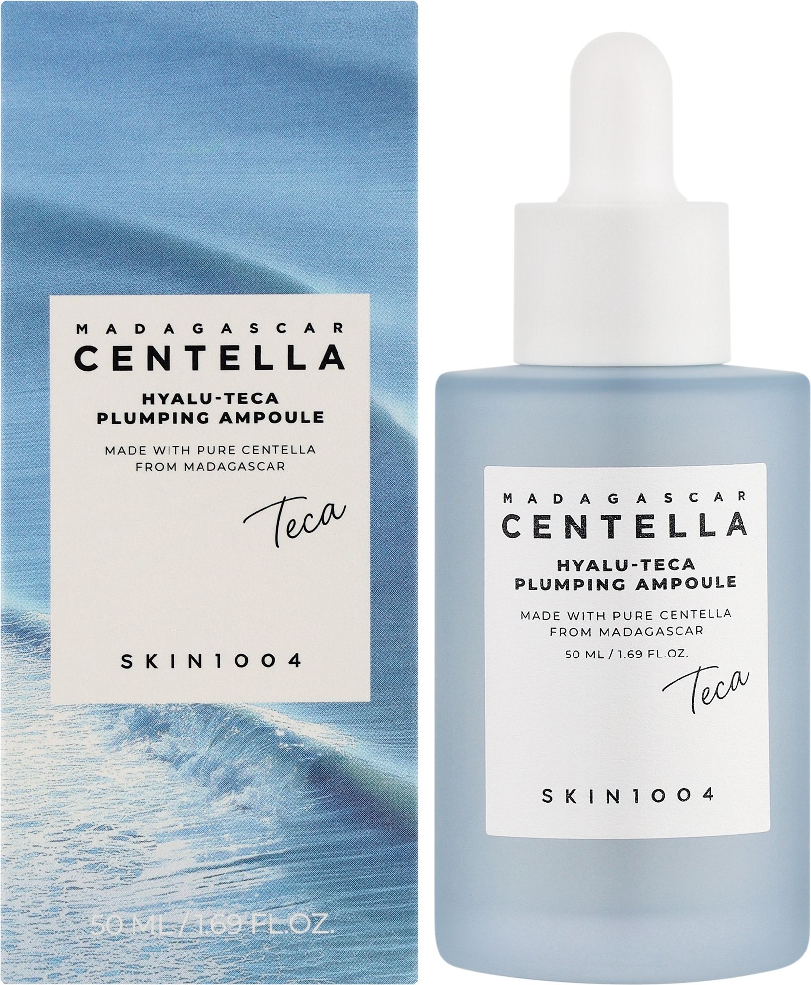Купити Ампула для сяяння шкіри обличчя SKIN1004 Madagascar Centella Hyalu-Teca Plumping Ampoule на Elune.com.ua