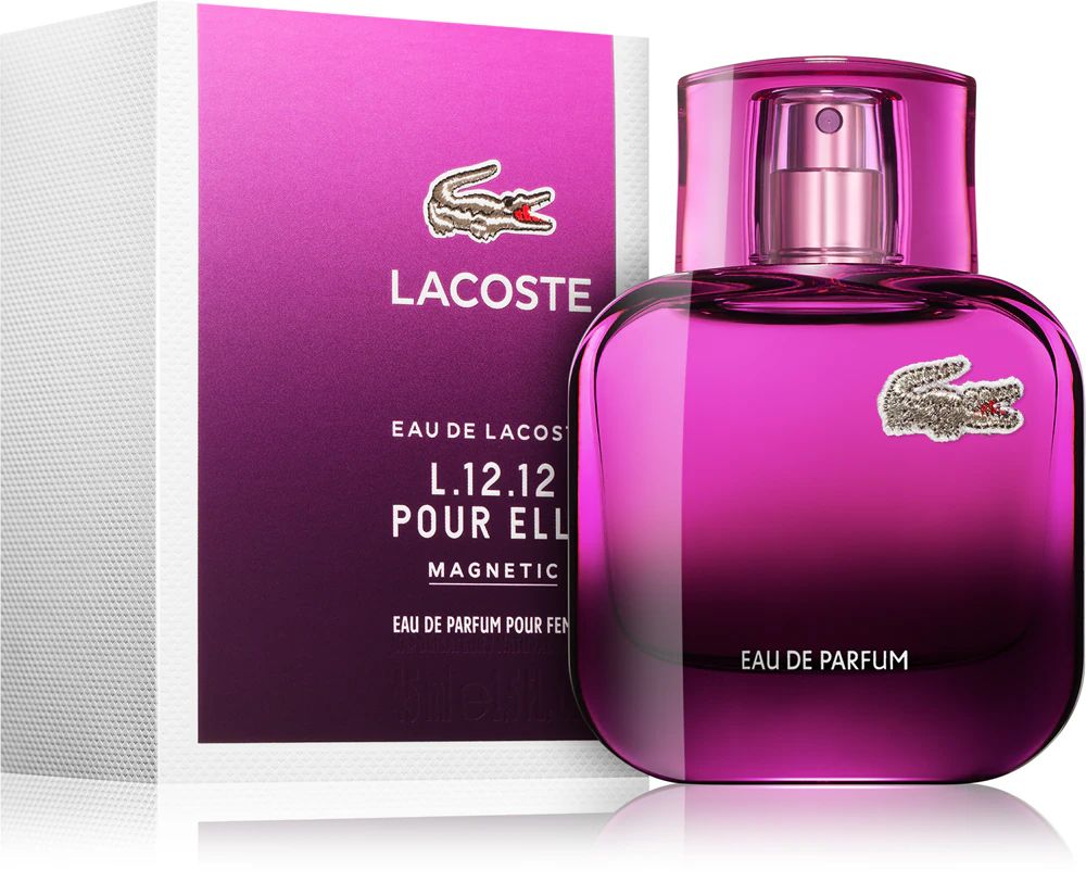 Купити Lacoste Pour Elle Eau de Lacoste L. 12.12 Magnetic Парфумована вода на Elune.com.ua