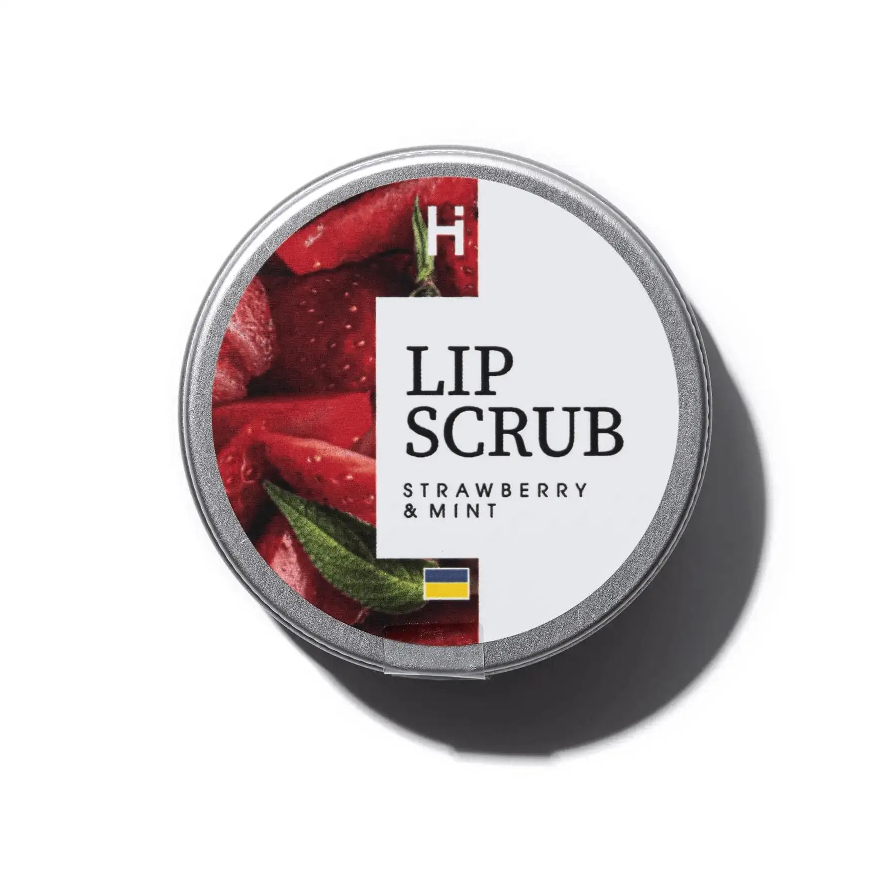 Купити Скраб для губ Полуниця та М'ята Hillary Lip Scrub Strawberry Mint на Elune.com.ua