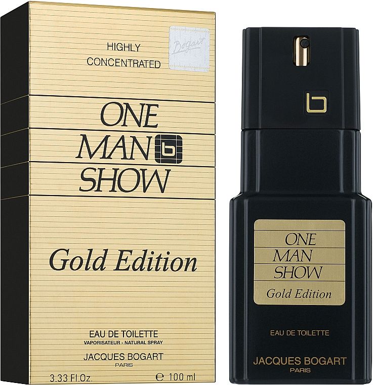 Купити Bogart One Man Show Gold Edition Туалетна вода на Elune.com.ua