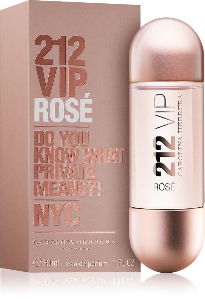 Купити Carolina Herrera 212 Vip Rose Парфумована вода на Elune.com.ua