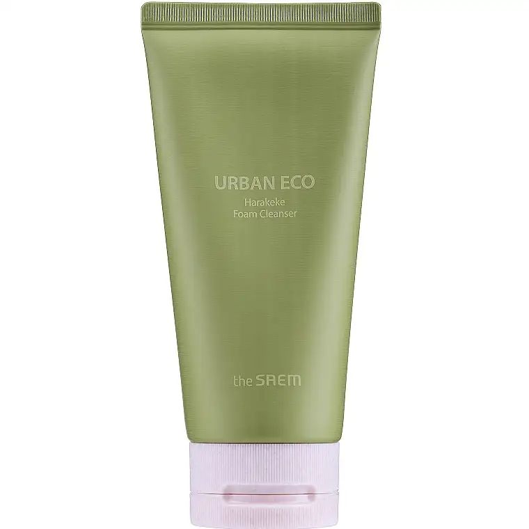 Купити Пінка для вмивання з екстрактом льону The Saem Urban Eco Harakeke Foam Cleanser на Elune.com.ua