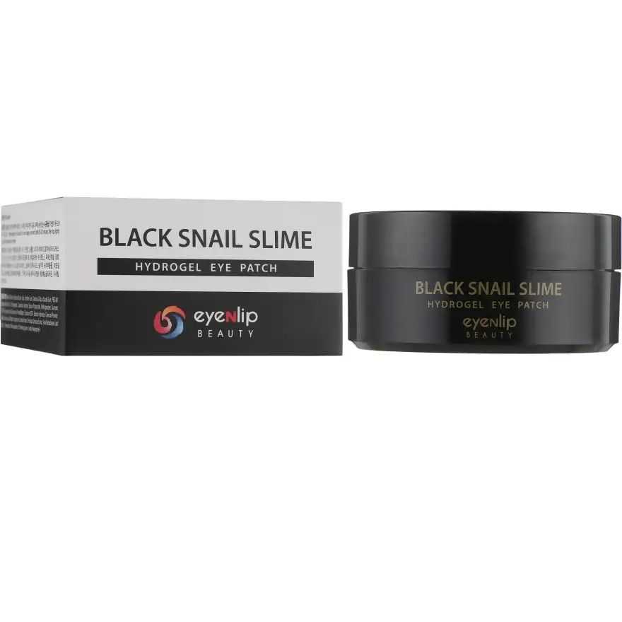 Купити Патчі з муцином чорного равлика Black Snail Slime Hydrogel Eye на Elune.com.ua