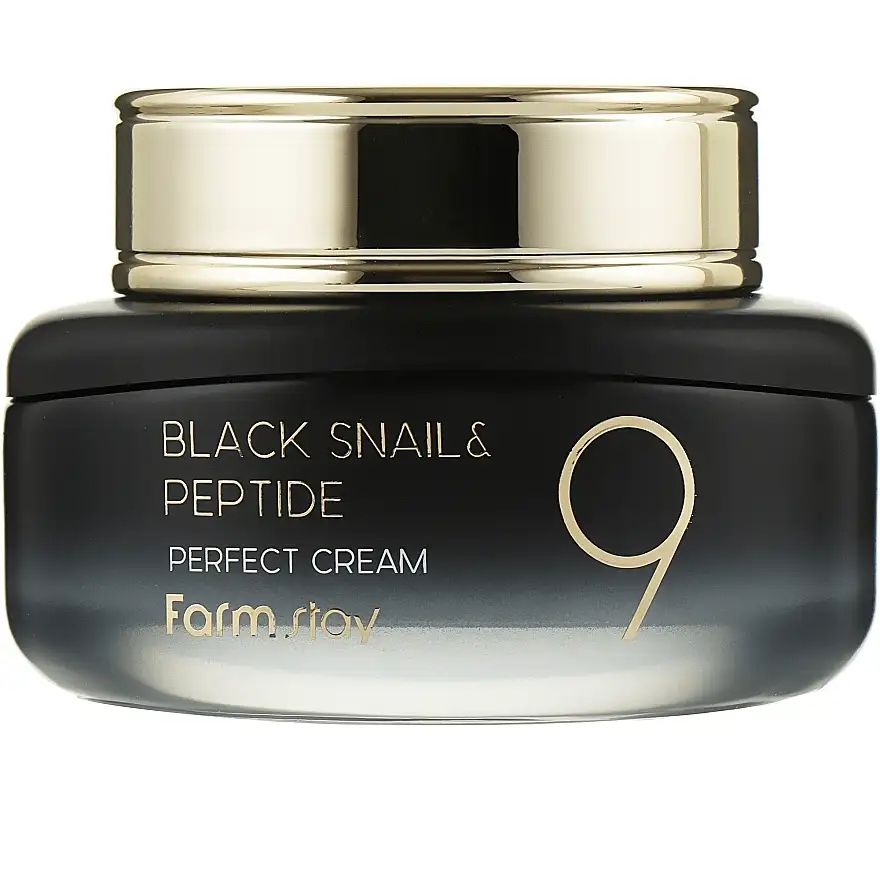 Купити Крем антивіковий з чорним равликом та пептидами Black Snail & Peptide 9 Perfect Cream на Elune.com.ua