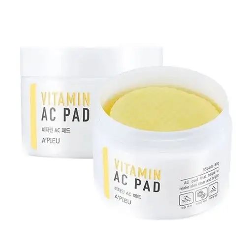 Купити Пілінг-диски для очищення шкіри обличчя Vitamin AC Pad на Elune.com.ua