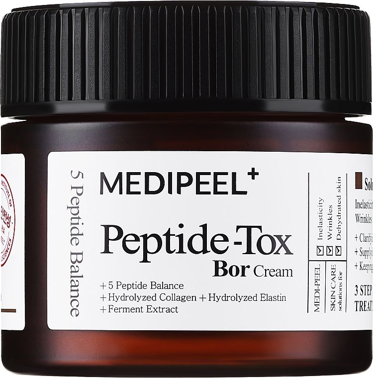 Купити Ліфтинг-крем з пептидним комплексом Medi Peel Peptide-Tox Bor Cream на Elune.com.ua