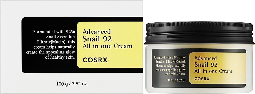 Купити Універсальний крем з муцином равлика Advanced Snail 92 All in one Cream на Elune.com.ua