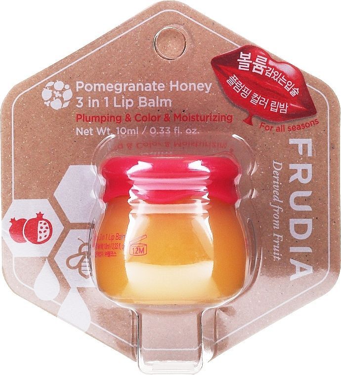 Купити Зволожувальний бальзам для губ з гранатом Pomegranate Honey 3 in 1 Lip Balm на Elune.com.ua