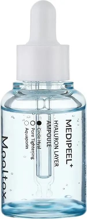 Глибокозволожуюча сироватка з гіалуроновою кислотою Mooltox Hyaluron Layer Ampoule