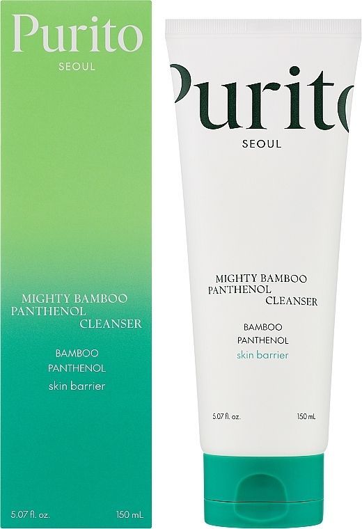 Купити Гель для умивання з екстрактом бамбука та пантенолом Seoul Mighty Bamboo Panthenol Cleanser на Elune.com.ua