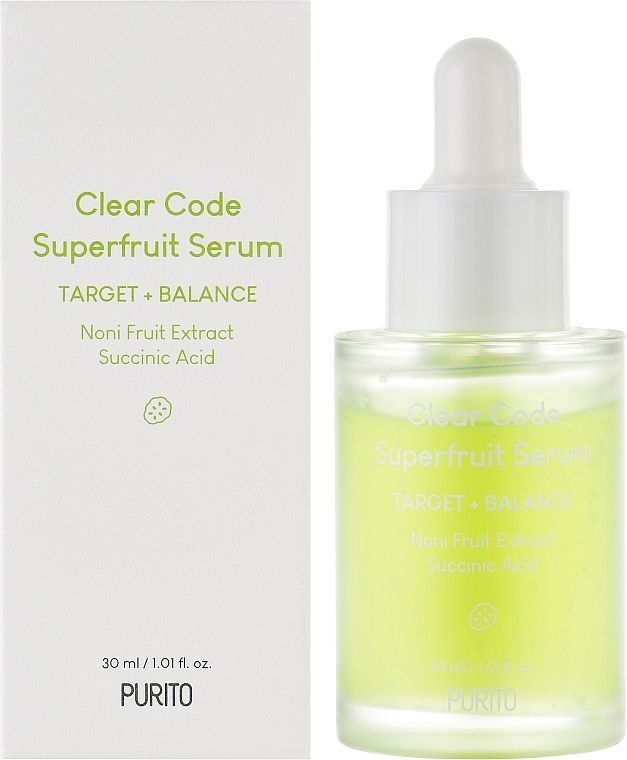 Купити Балансувальна сироватка для проблемної шкіри Clear Code Superfruit Serum на Elune.com.ua