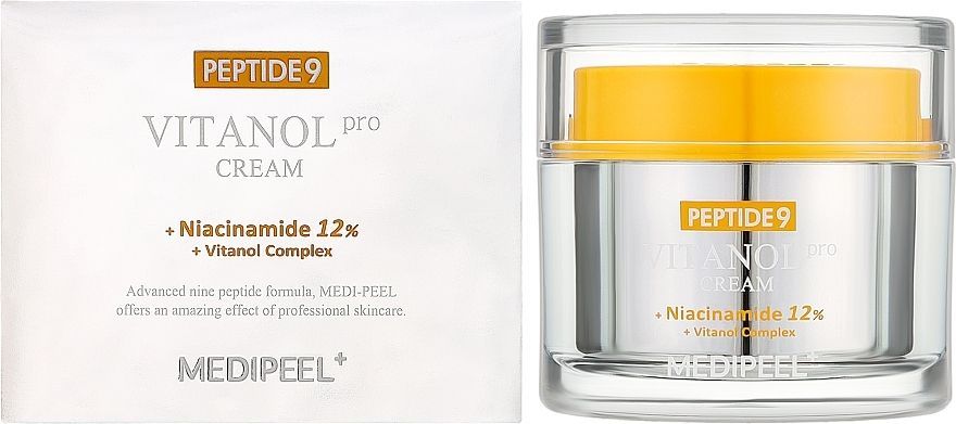 Купити Ліфтінг-крем з пептидами та 12% ніацинаміду Peptide 9 Vitanol Pro Cream на Elune.com.ua