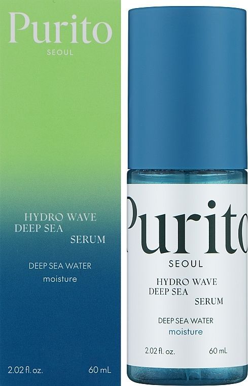 Купити Глибоко зволожувальна сироватка на основі морської води Purito Seoul Hydro Wave Deep Sea Serum на Elune.com.ua