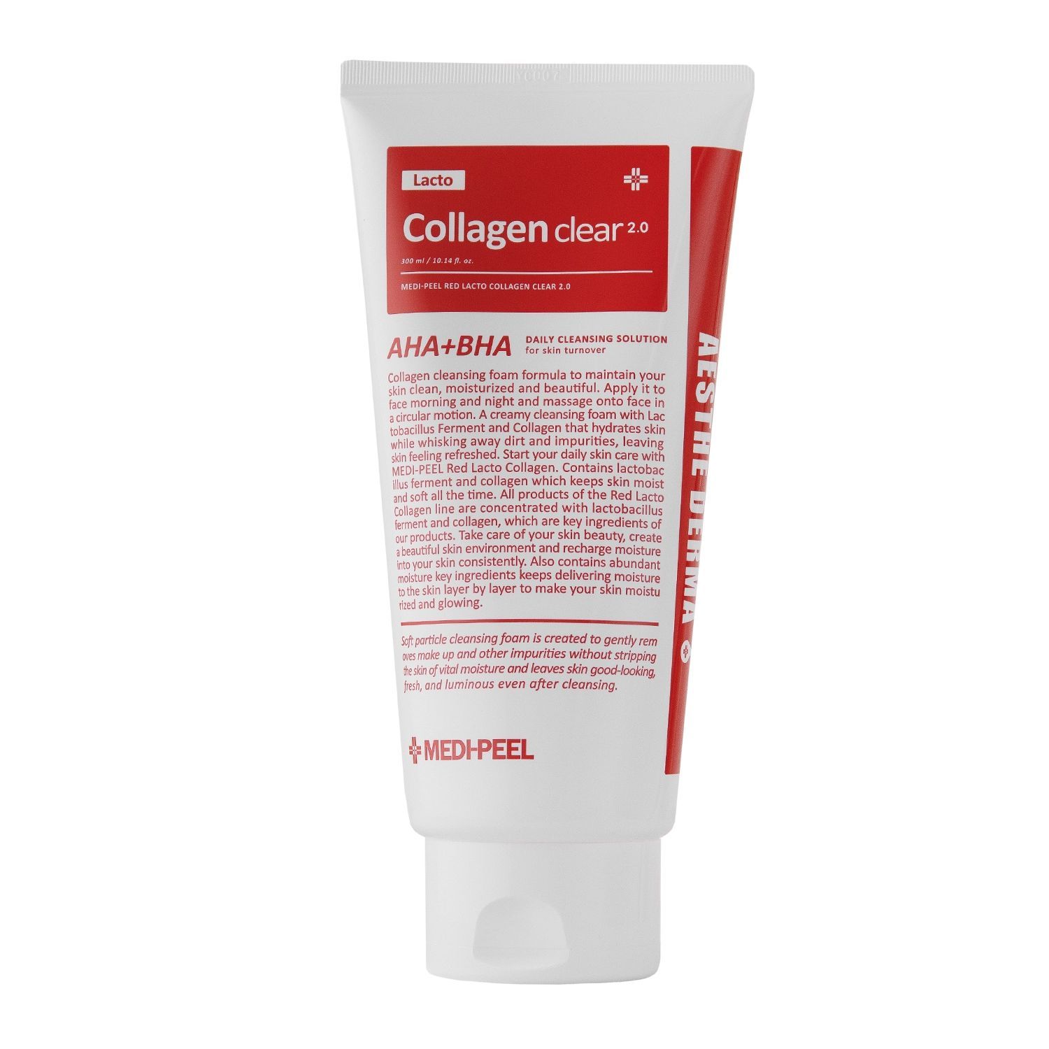 Купити Пінка для вмивання обличчя з колагеном Red Lacto Collagen Clear 2.0 на Elune.com.ua