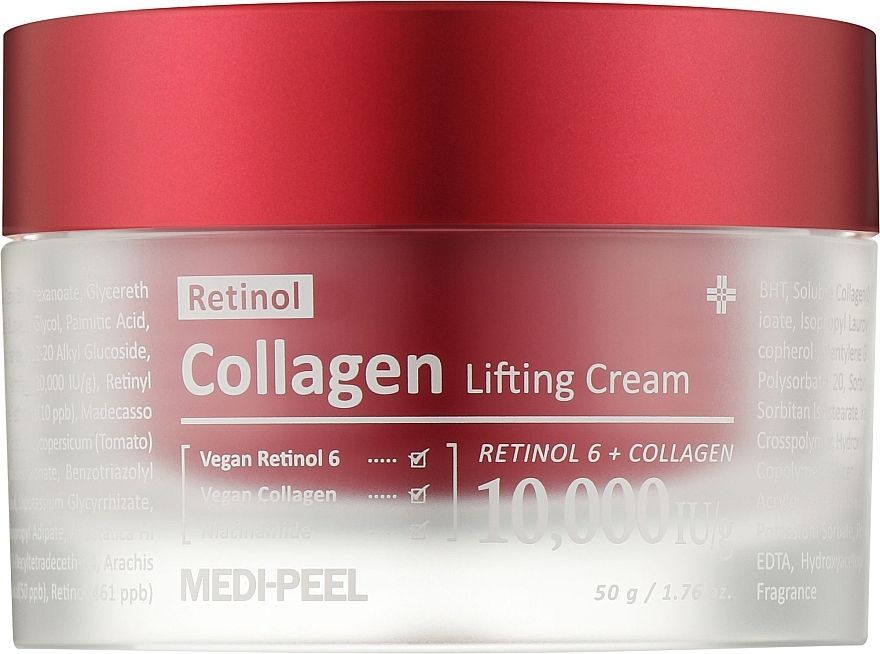 Купити Подвійний ліфтинг-крем з ретинолом та колагеном Retinol Collagen Lifting Cream на Elune.com.ua