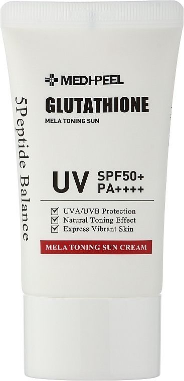 Купити Відбілювальний сонцезахисний крем для обличчя Bio-Intense Glutathione Mela Toning Sun Cream SPF50+ PA+++ на Elune.com.ua