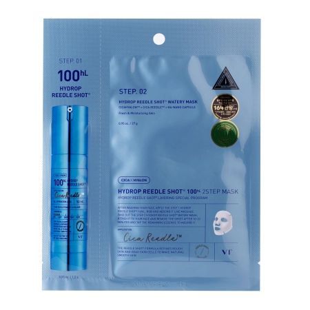 Купити Двоетапна гідрогелева маска з комплексом Cica Reedle Hydrop Reedle Shot 100hL Watery 2-Step Mask на Elune.com.ua