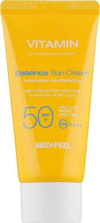 Купити Вітамінний сонцезахисний крем для обличчя Vitamin Dr Essence Sun Cream SPF50+ PA++++ на Elune.com.ua
