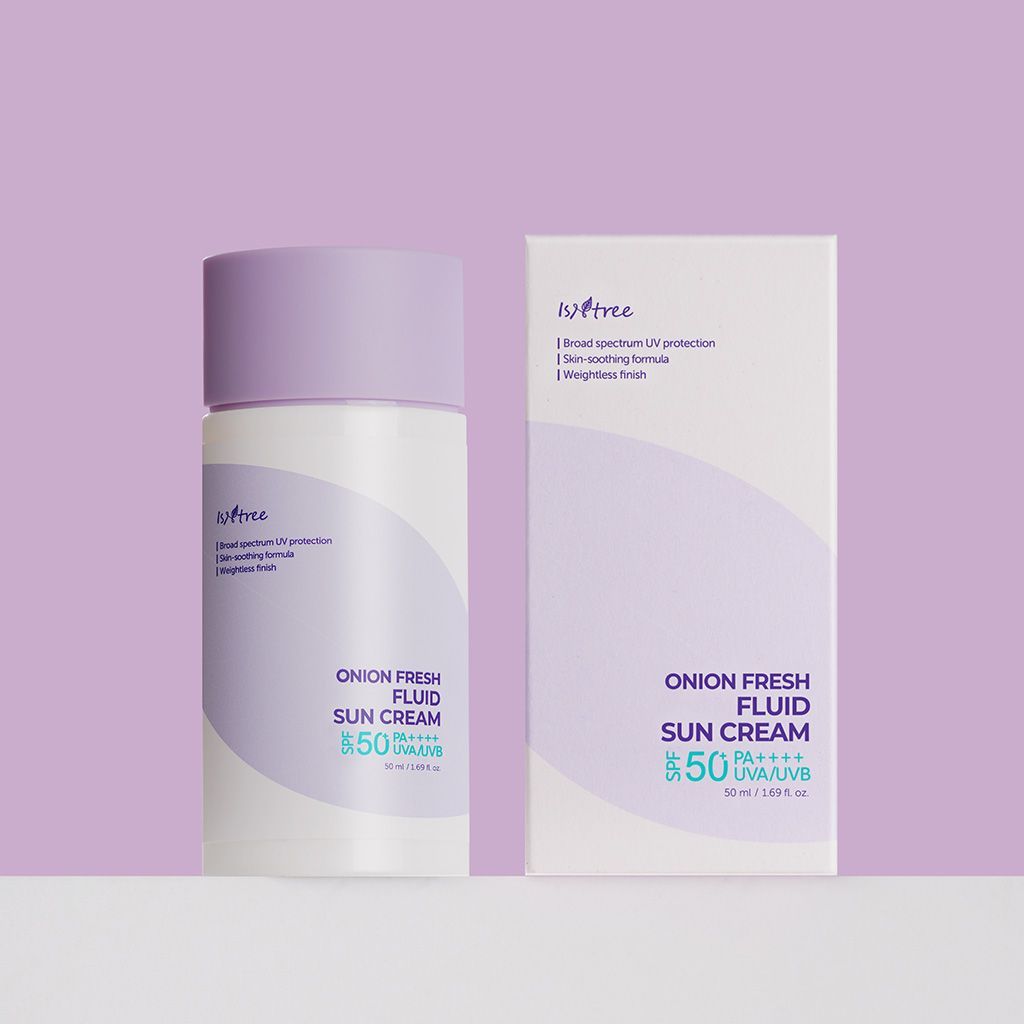 Купити Легкий сонцезахисний флюїд Onion Fresh Fluid Sun Cream SPF50 PA++++ на Elune.com.ua